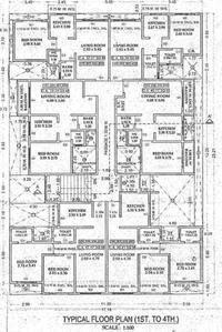 Sai Siddhi Apartment Sai Siddhi Apartment Cluster Plan for 1st Floor 1