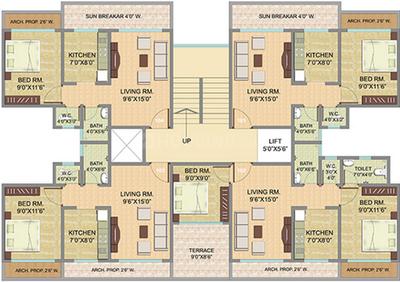 Panvelkar Campus NX Images for Cluster Plan of Panvelkar Campus NX 1