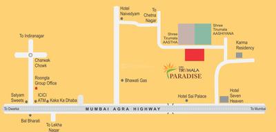 Roongta Shree Tirumala Paradise Apartment Images for Location Plan of Roongta Shree Tirumala Paradise Apartment 1