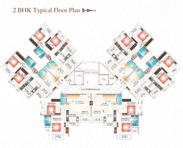 Project Image of 802.0 - 1196.0 Sq.ft 2 BHK Apartment for buy in Arihant Adita