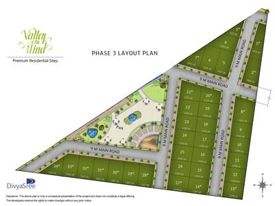Project Image of 1800.0 - 4000.0 Sq.ft Residential Plot Plot for buy in Divya Sree Valley of the Wind Phase 3