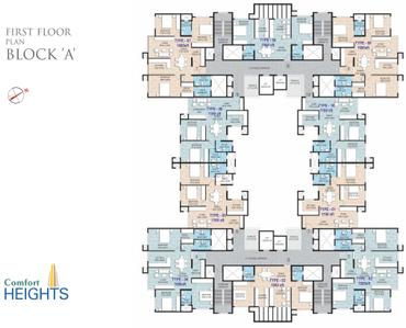 Project Image of 1980.0 - 2610.0 Sq.ft 2 BHK Duplex for buy in Comfort Heights