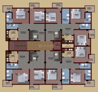 Project Image of 950.0 - 1170.0 Sq.ft 2 BHK Apartment for buy in Evolution Chitra Hari Apartment