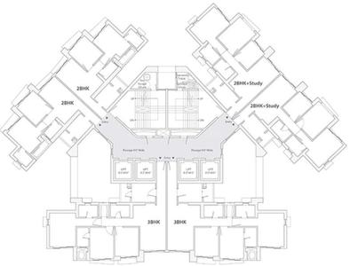 Project Image of 636.0 - 1734.0 Sq.ft 2 BHK Apartment for buy in Tata Aveza