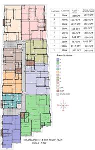 Project Image of 834.0 - 2307.0 Sq.ft 2 BHK Apartment for buy in Kappa Alpha Gamma Beta