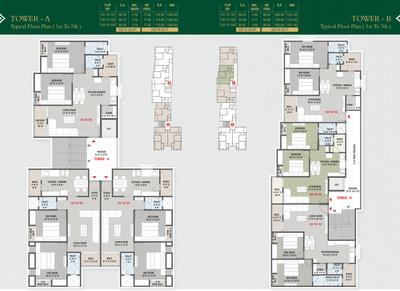 Project Image of 720.0 - 850.0 Sq.ft 2 BHK Apartment for buy in Akshar Poojan