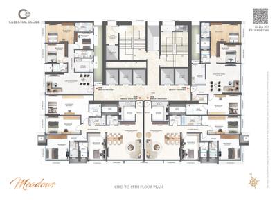 Project Image of 852.62 - 2136.55 Sq.ft 1 BHK Apartment for buy in Celestial Meadows