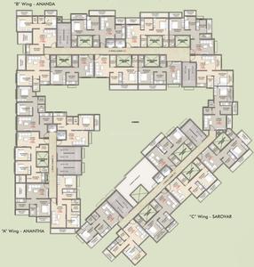 Project Image of 360.0 - 519.0 Sq.ft 1 BHK Apartment for buy in Space India Amulyam