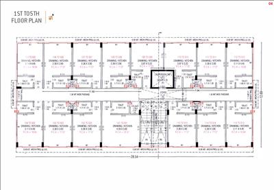 Project Image of 179.11 - 242.94 Sq.ft 1 RK Apartment for buy in Hrishikesh H6