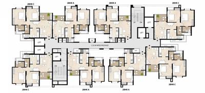 Project Image of 636.0 - 705.0 Sq.ft 2 BHK Apartment for buy in Mahindra Happinest Tathawade Phase 3