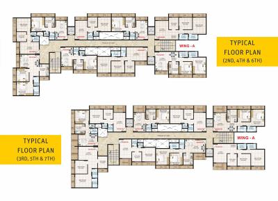 Project Image of 383.0 - 1285.0 Sq.ft 1 BHK Apartment for buy in Meghna City