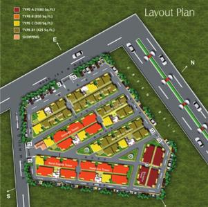 Project Image of 425.0 - 1080.0 Sq.ft 1 BHK Apartment for buy in PRL Paras Pride