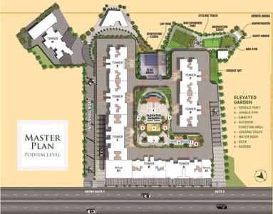 Project Image of 392.0 - 654.0 Sq.ft 1 BHK Apartment for buy in Rassaz Green Tower B And B1