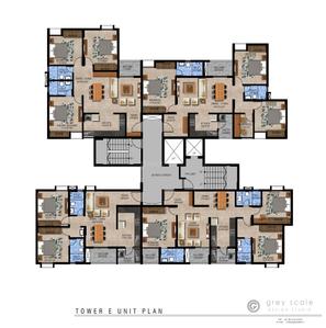 Project Image of 965.0 - 1016.0 Sq.ft 3 BHK Apartment for buy in GR Samskruthi