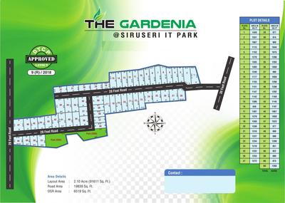 Project Image of 647.99 - 1542.04 Sq.ft Residential Plot Plot for buy in The Gardenia