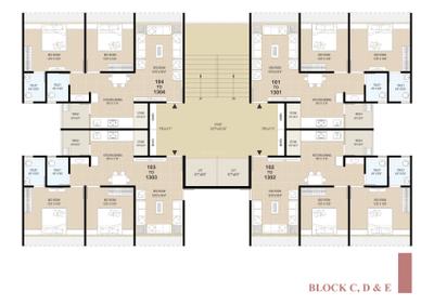 Project Image of 611.07 - 1368.0 Sq.ft 2 BHK Apartment for buy in Maxima