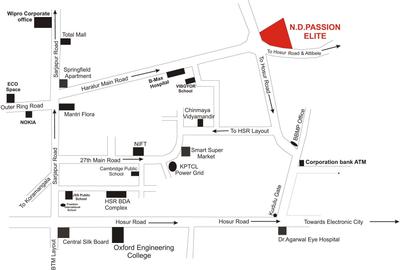 Project Image of 1265.0 - 2880.0 Sq.ft 2 BHK Apartment for buy in ND Passion Elite