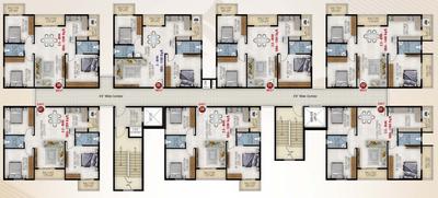 Project Image of 1195.0 - 1289.0 Sq.ft 2 BHK Apartment for buy in United Dream City
