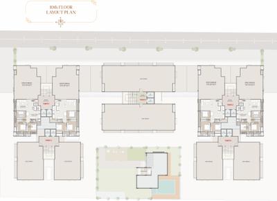 Project Image of 1210.0 - 1425.0 Sq.ft 3 BHK Apartment for buy in Aavkar Glorious