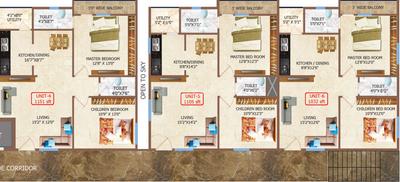 Project Image of 960.0 - 1400.0 Sq.ft 2 BHK Apartment for buy in Amaravathi Sai Sanjai