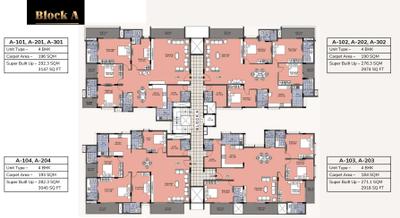 Project Image of 1541.0 - 3147.0 Sq.ft 2 BHK Apartment for buy in Esteem Kings Court Phase I