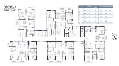 Project Image of 1556.0 - 2363.0 Sq.ft 3 BHK Apartment for buy in Vinayak Amara