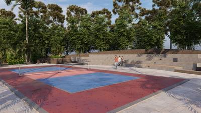 Real Premium Plotting Project of Ralamandal Badminton Court 1