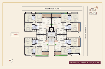 Project Image of 1689.0 - 2036.0 Sq.ft 3 BHK Apartment for buy in Shri Ram Kunj