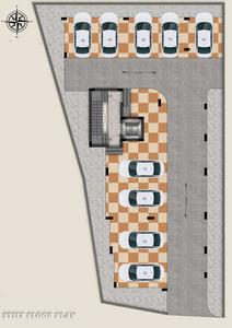 Naaghappa Krithi Krithi Cluster Plan for stilt Floor 1