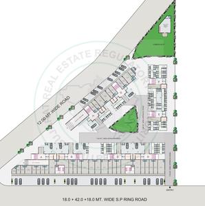 Project Image of 603.21 - 859.93 Sq.ft 2 BHK Apartment for buy in R J Radhe Elysium