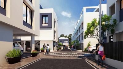 Project Image of 0.0 - 1300.0 Sq.ft 3 BHK Row House for buy in 55 Happynest