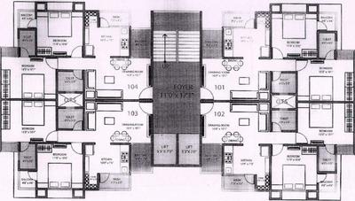 Project Image of 0.0 - 1215.0 Sq.ft 2 BHK Apartment for buy in Aditya Tapasvi Flora