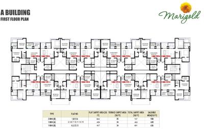 Project Image of 430.0 - 710.0 Sq.ft 1 BHK Apartment for buy in Nagpal Marigold