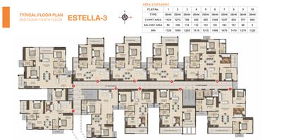 Project Image of 1180.0 - 2010.0 Sq.ft 2 BHK Apartment for buy in SMR Vinay Estella