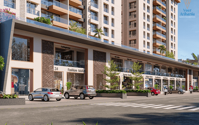 Project Image of 700.19 - 1387.47 Sq.ft 2 BHK Apartment for buy in Veer Arihanta