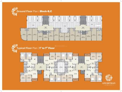 Project Image of 1134.0 - 1350.0 Sq.ft 2 BHK Apartment for buy in Anushthan Grace
