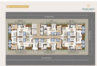 Project Image of 865.63 - 1584.56 Sq.ft 2 BHK Apartment for buy in Sumangalam Shubh Arena