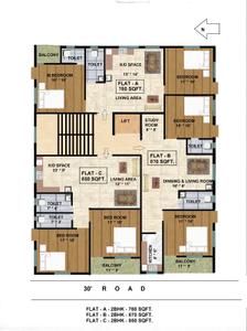 Project Image of 585.0 - 915.0 Sq.ft 1 BHK Apartment for buy in Urmila Apartment