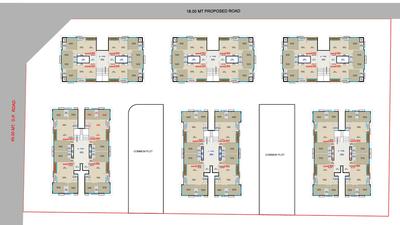 Project Image of 691.26 - 978.33 Sq.ft 2 BHK Apartment for buy in Mahalaxmi Sky Antilia