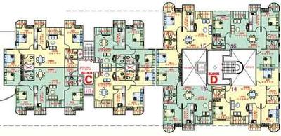Project Image of 0.0 - 1600.0 Sq.ft 3 BHK Apartment for buy in Gurupriya Akashaganga