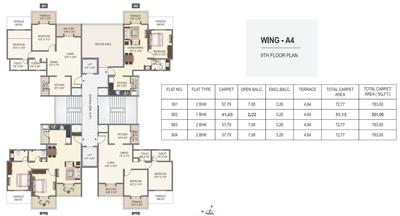 Project Image of 1019 Sq.ft 2 BHK Apartment / Flat for sale in Fursungi for Rs. 7500000