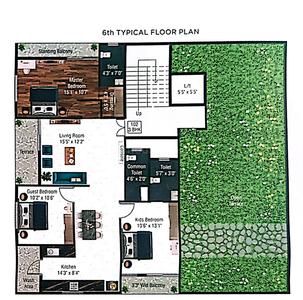 Project Image of 1274.0 - 1670.0 Sq.ft 2 BHK Apartment for buy in 360 Real Kavvya 16