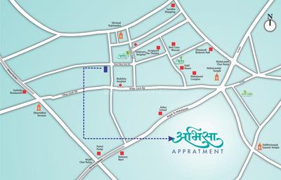 Project Image of 616.13 - 853.9 Sq.ft 2 BHK Apartment for buy in H A Abhisha Appartment