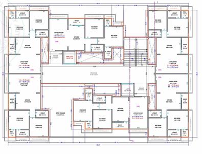 Project Image of 618.39 - 647.34 Sq.ft 2 BHK Apartment for buy in Meera Madhav Heights