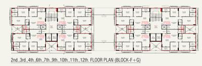 Project Image of 1760 Sq.ft 3 BHK Apartment / Flat for sale in South Bopal for Rs. 11700000