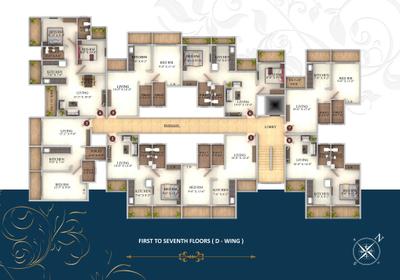 Project Image of 380.5 - 621.4 Sq.ft 1 BHK Apartment for buy in Precious Harmony Nx