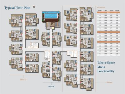 Project Image of 1420.0 - 2485.0 Sq.ft 2.5 BHK Apartment for buy in Skylark 1