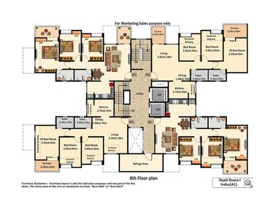 Project Image of 499.0 - 997.0 Sq.ft 2 BHK Apartment for buy in Nyati Evara I