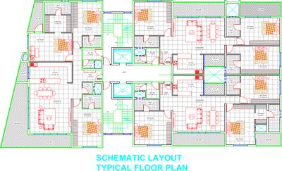 Project Image of 2206.0 - 4200.0 Sq.ft 3 BHK Apartment for buy in Redifice Avalon Exeter