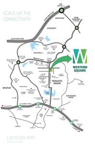 Project Image of 1260.0 - 2045.0 Sq.ft 2 BHK Apartment for buy in Pragathi Western Square